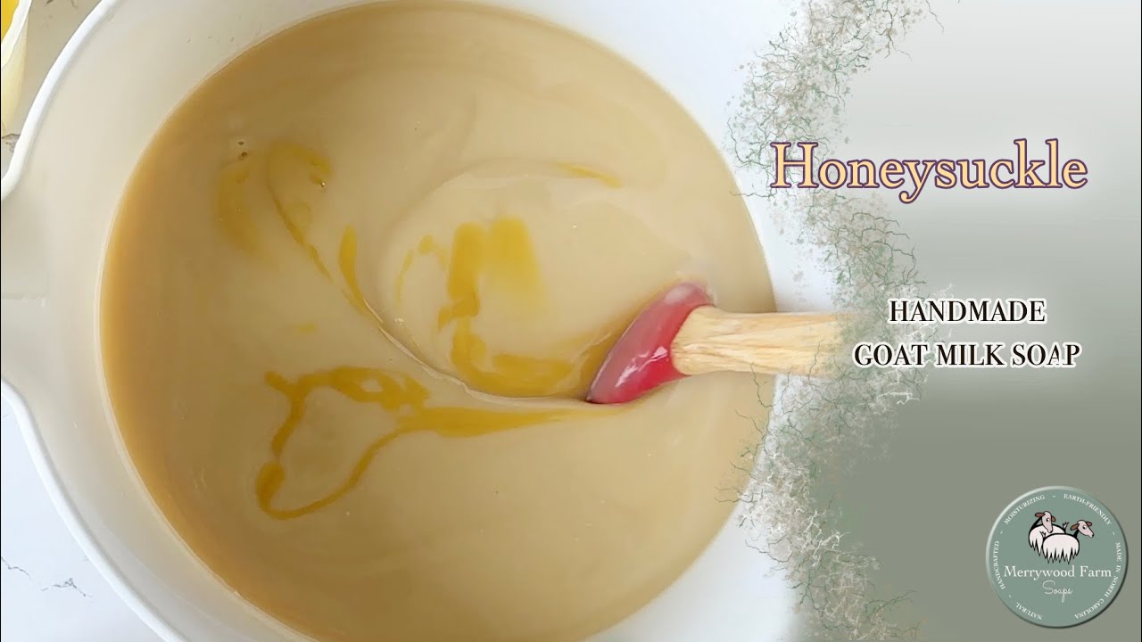 Honeysuckle | Goat Milk Soap | Cold Process Soap
