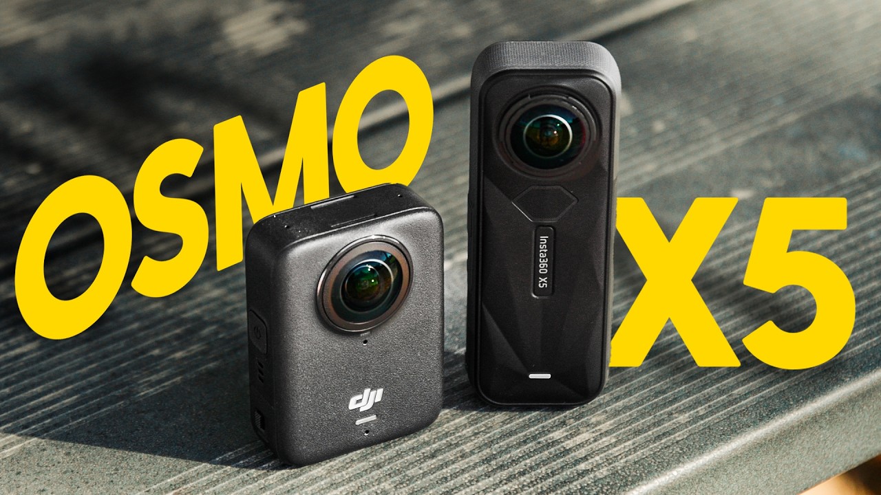 DJI Osmo 360 против Insta360 X5 — НЕ ОШИБАЙТЕСЬ!