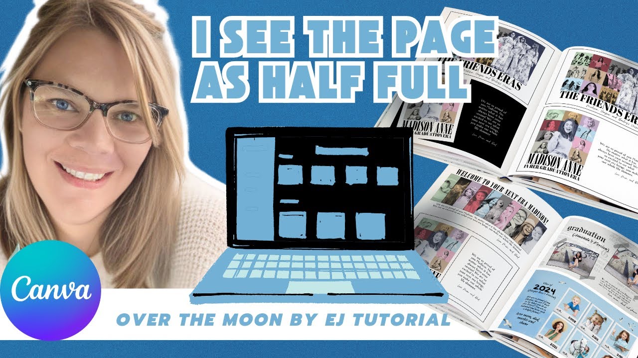 Half Page Yearbook Ad Template Tutorial