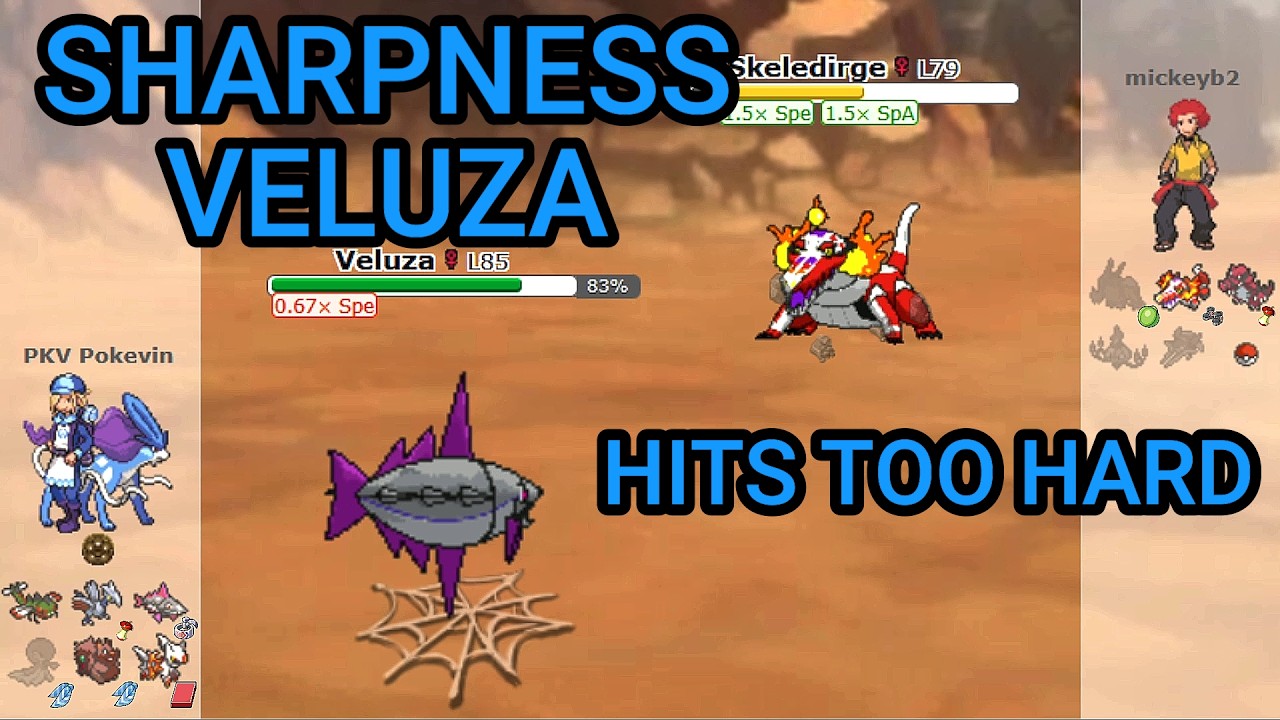 Banded Veluza Hits Too Hard! (Pokemon Showdown Random Battles) (High Ladder)