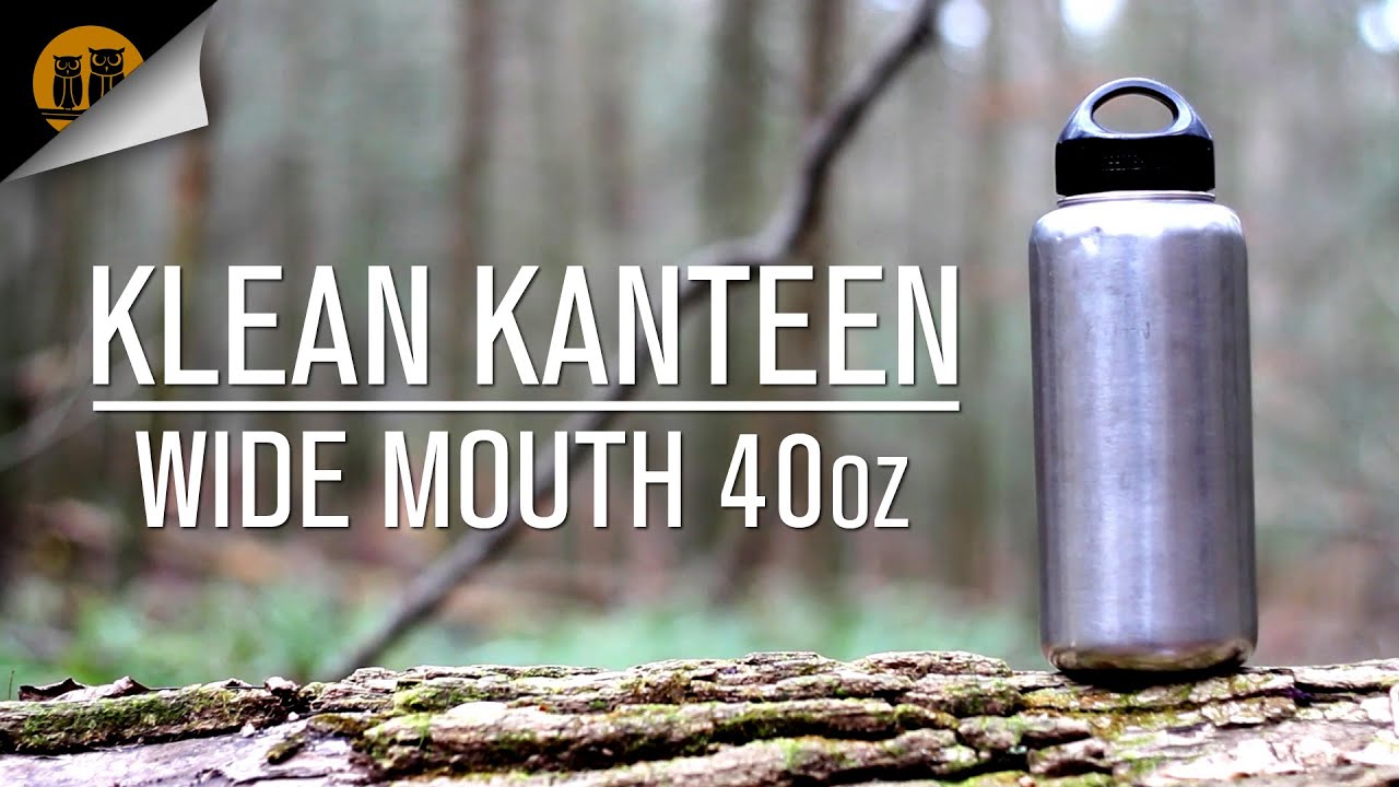 Klean Kanteen 40oz Wide Mouth | Stainless Steel Water Bottle | Field Review