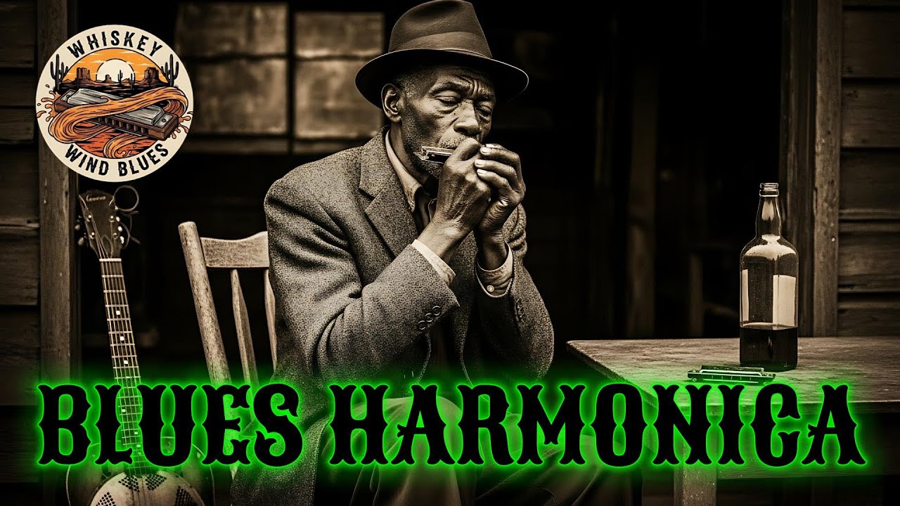 Midnight Harmonica Blues Delta – Slow Train Acoustic Blues