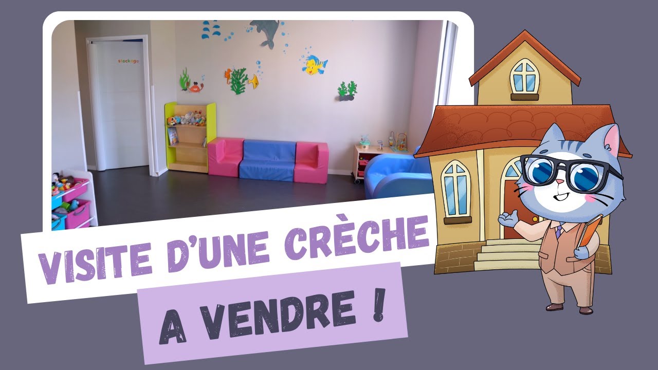 Visite d’une micro-crèche à vendre dans le Nord de la France 🏡