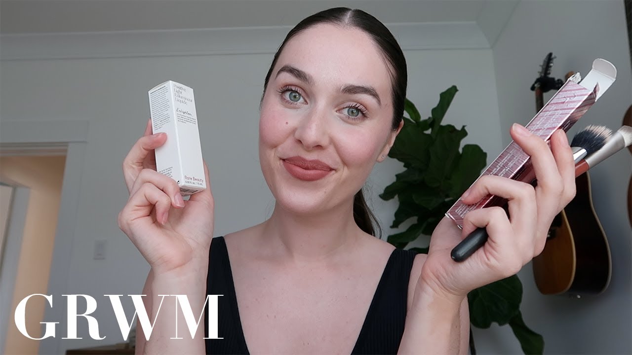 SEPHORA HAUL + GRWM / Fenty Beauty, Rare Beauty, Patrick Ta and more! 🖤