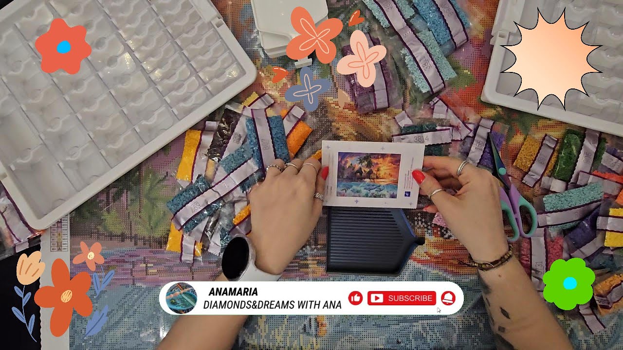 Pregatesc Weekend in Paradise de la Diamond art Club...