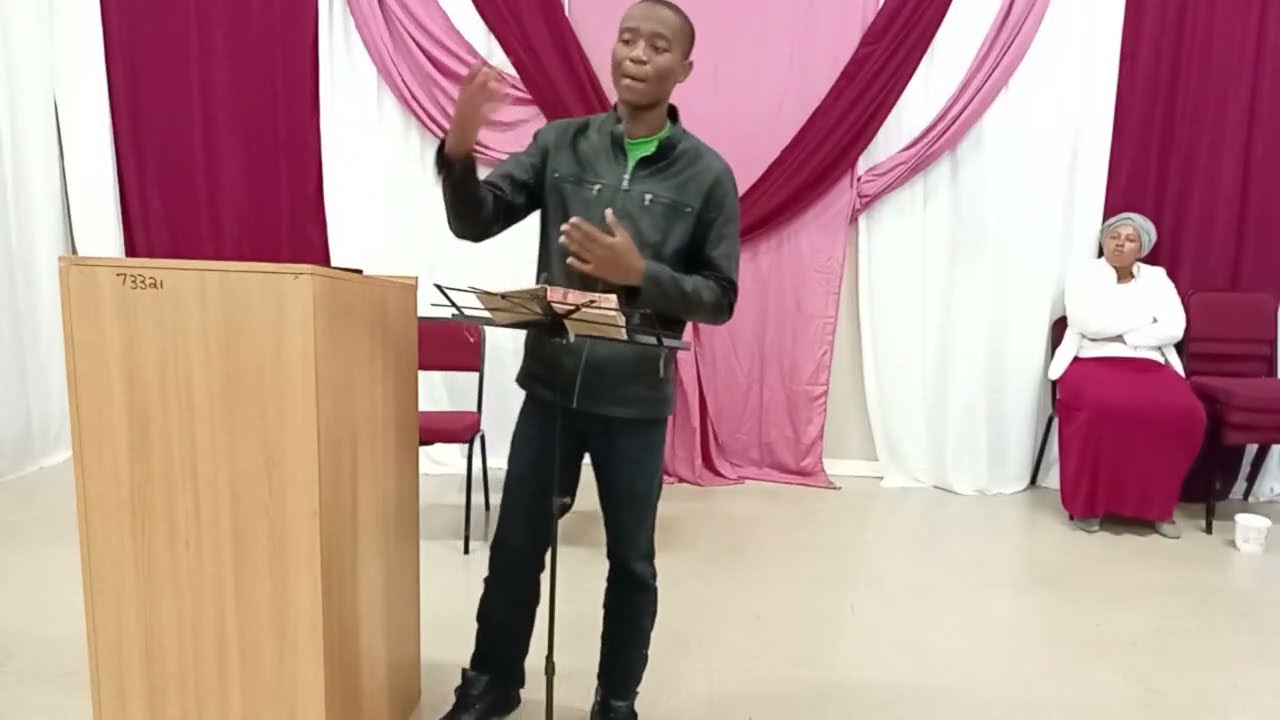 Word of God by Brother Wise__ENKUSELWENI CHILD AND YOUTH CARE CENTER 