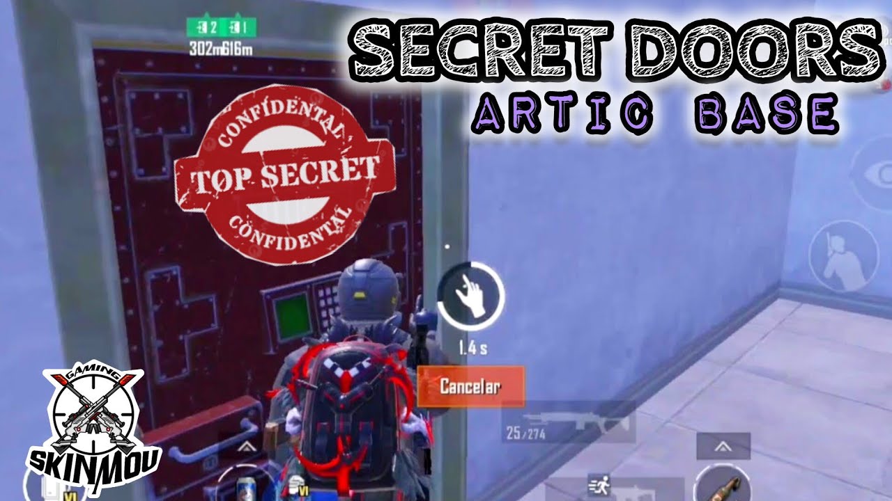 PUERTAS SECRETAS ARTIC BASE 🤫 METRO ROYALE CHAPTER24