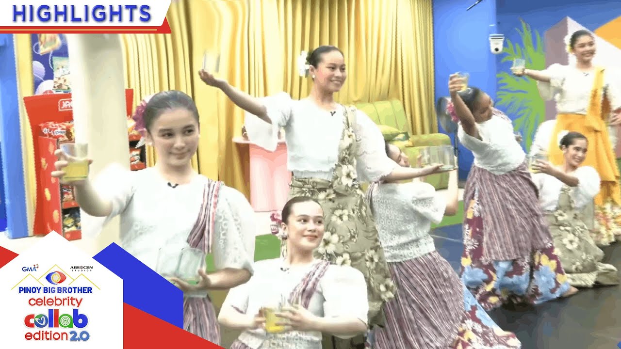 Day 85: Girls' graceful performance of 'Binasuan' folk dance | PBB Collab 2.0