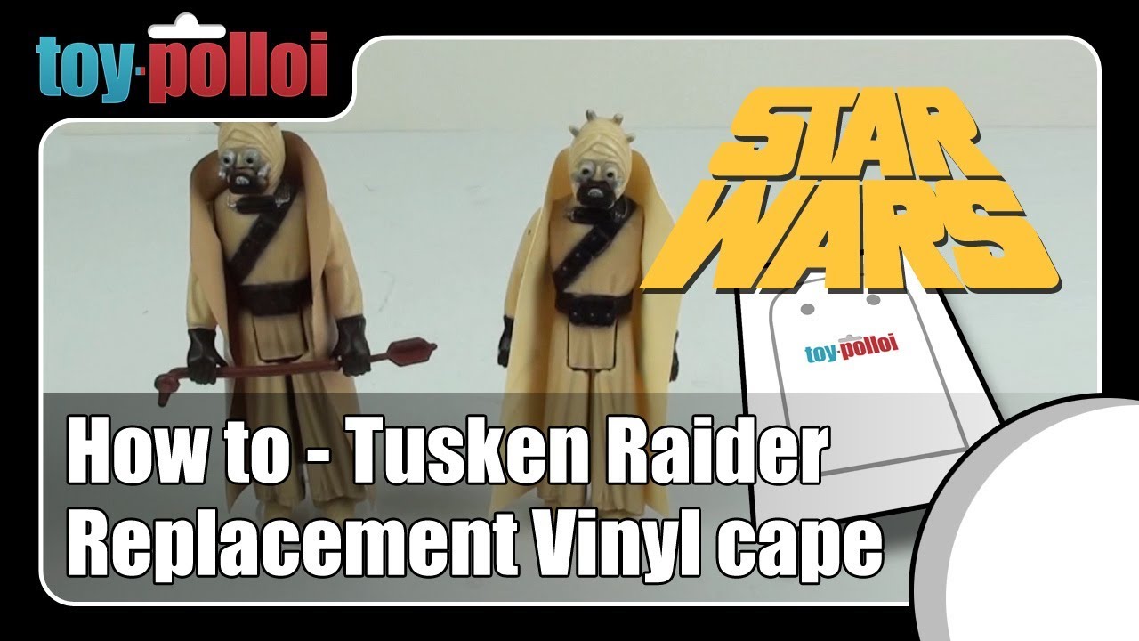 Vintage Sand Person (Tusken Raider) replacement cape from Star Wars vintage - Toy Polloi