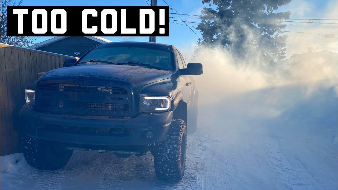 -35 DEGREE COLD START - I feel terrible.