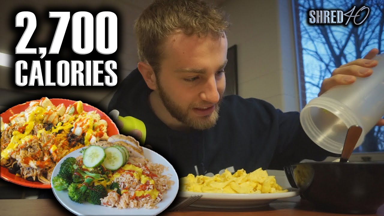 Full Day of Eating on a Diet (2,700 Cals) | SHRED40 - Ep. 5