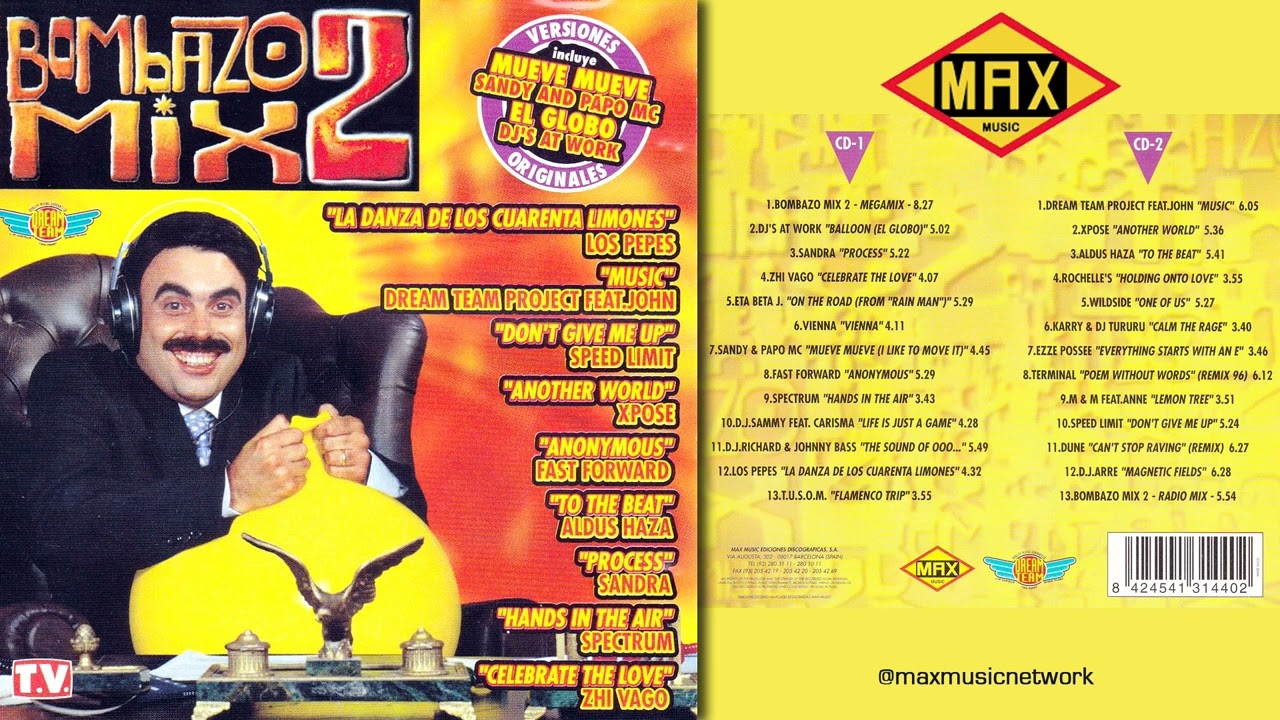 BOMBAZO MIX 2 (1996) (FULL ALBUM)