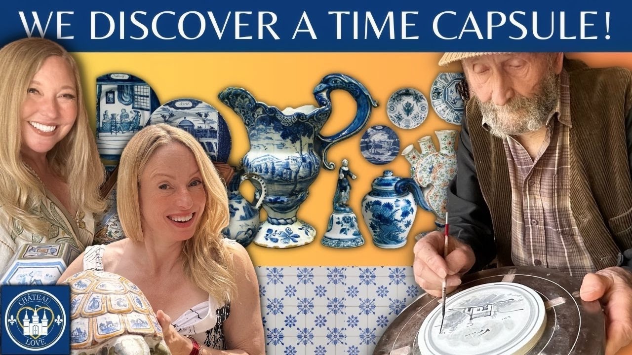 PRIVATE TOUR! SECRETS of Antique CERAMICS (Delft, Faience & Majolica) w @TheChateauDiaries