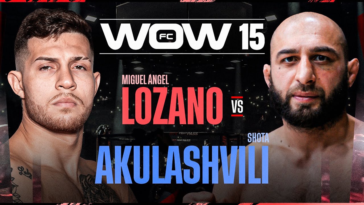 WOW 15 - FULL FIGHT - Miguel Angel 