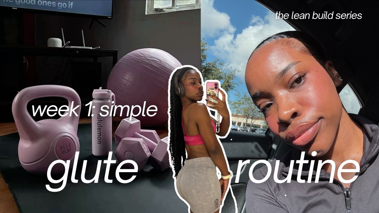 How to Build Glutes (Beginner Friendly) | Lean Build Series #1