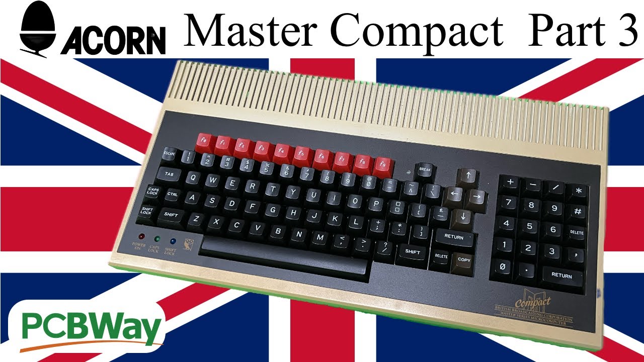 🇬🇧 BBC Master Compact: Part 3 (Motherboard Fault) [#TCE0553]