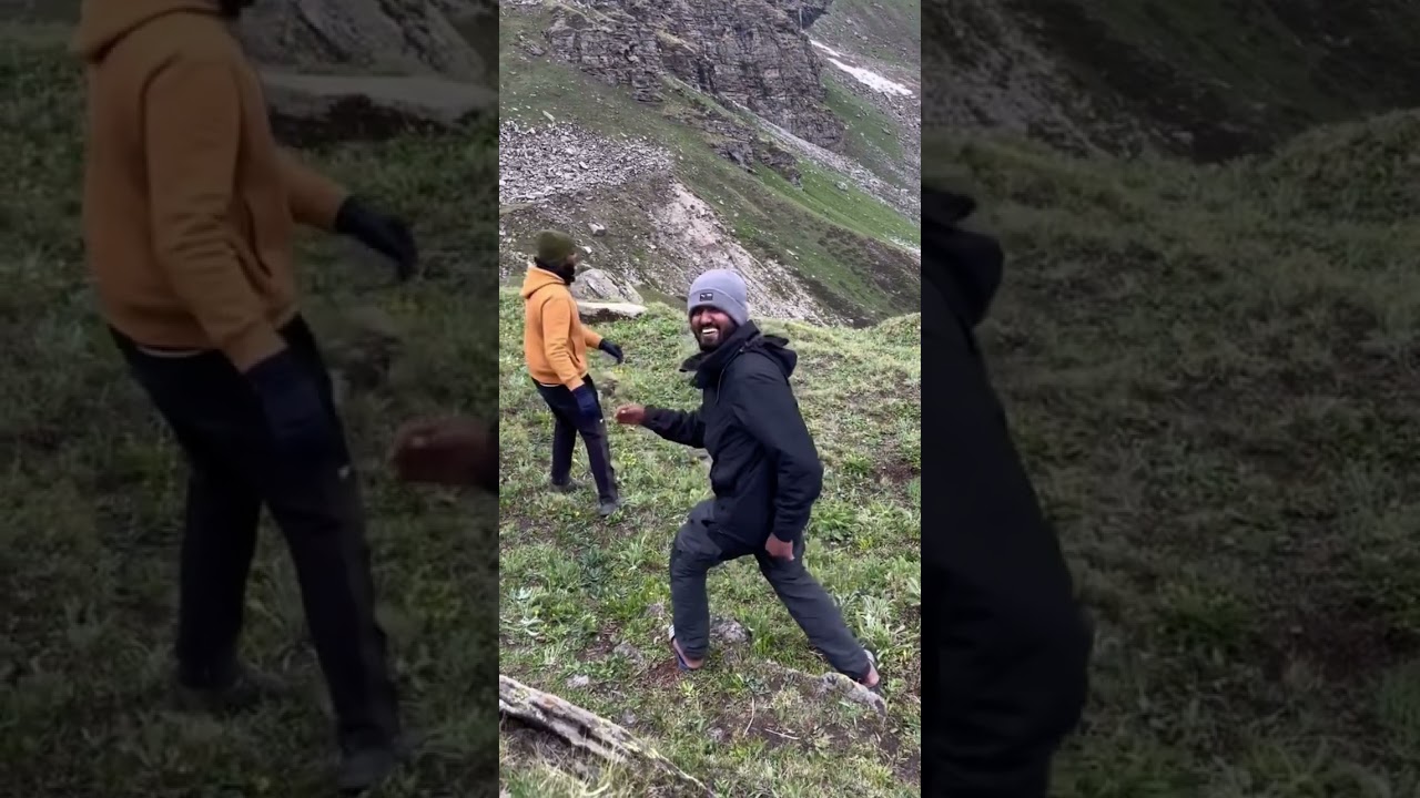 Shimla trek scenes .!! #trekking #shimla #friends #party .!!