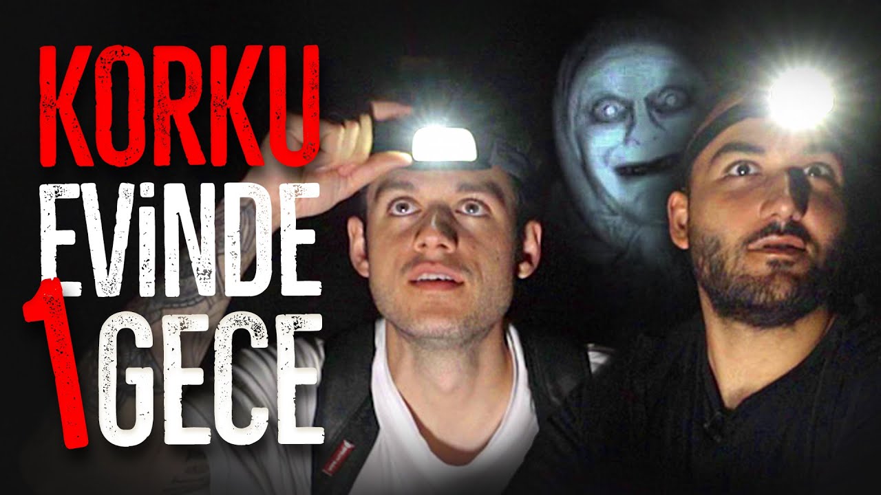 GECE GİZLİCE KORKU EVİNDE KALMAK! ft. @MuratAbiGF (POLİS GELDİ!)