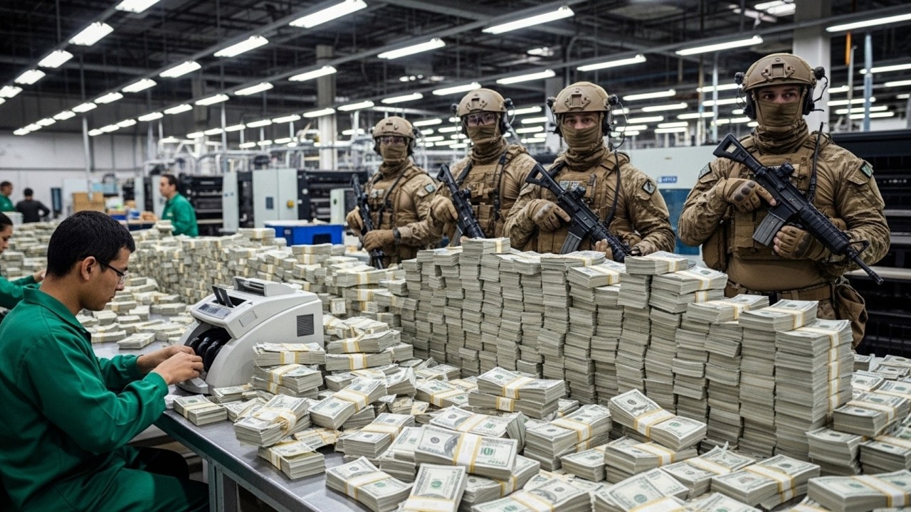 Inside the Largest High-Tech Dollar Printing Factory You've Never Seen Before (Full Process)