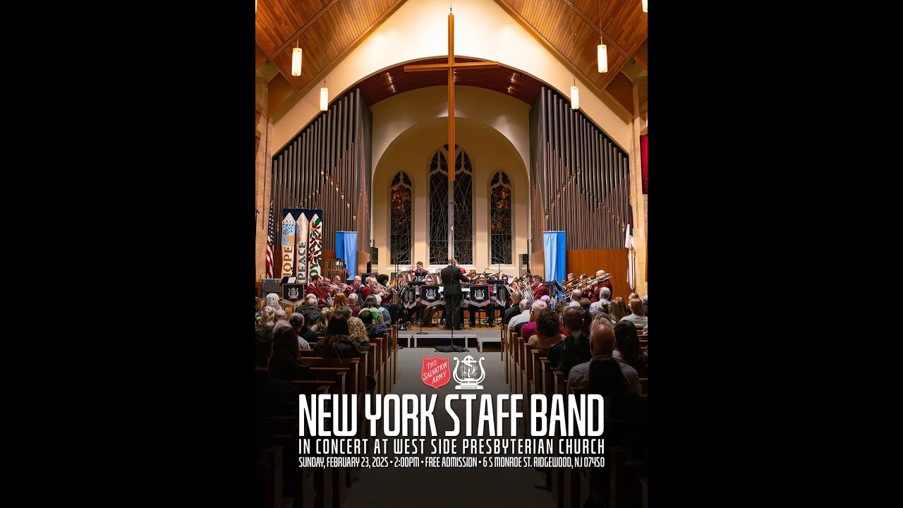 West Side Concert Series Presents -  Salvation Army Staff Band 2-23-2025