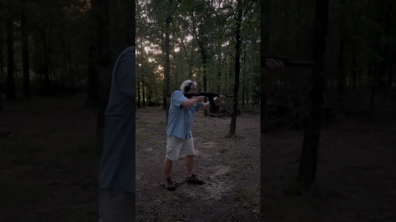 Saiga Shotgun SBS loaded with buckshot.