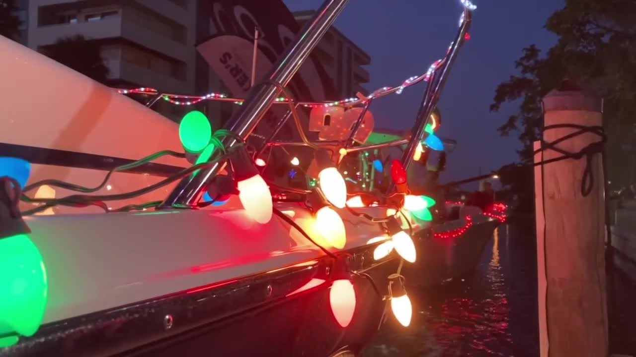 THE SHOW GOES ON: Cape Coral residents held their own boat parade after the City didn&rsquo;t reschedule