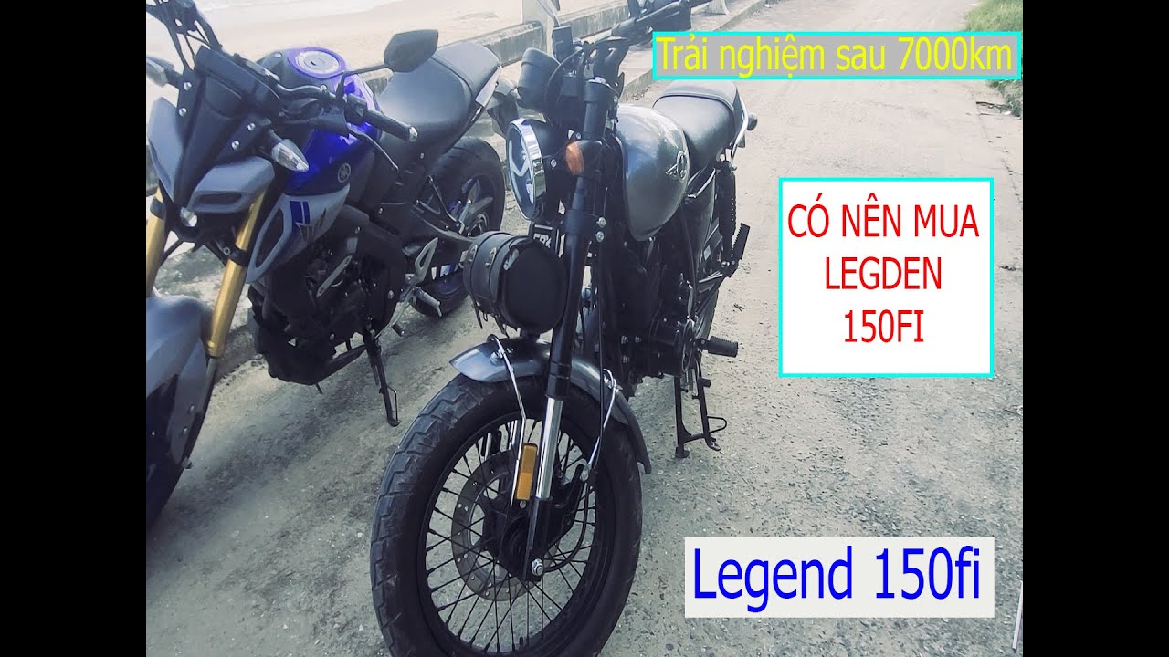 BÌNH LUẬN VỀ GPX LEGEND 150FI SAU 7000KM