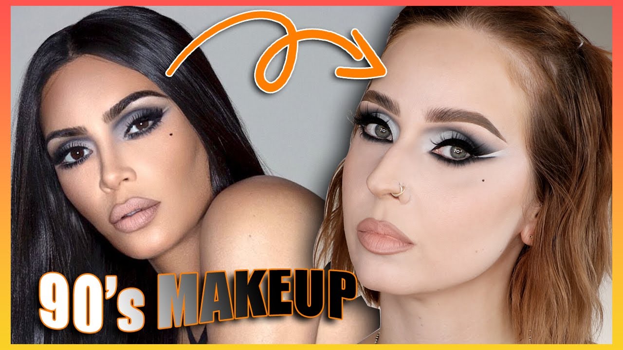 Je reproduis le makeup de KIM KARDASHIAN (inspiration années 90)