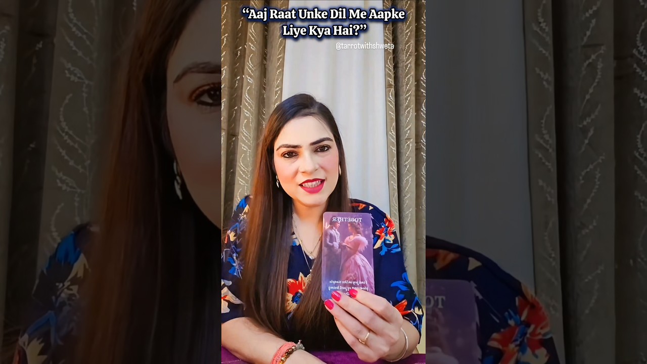 Aaj Raat Unke Dil Me Aapko Lekar Kya Chal Raha Hai? 🌙🔮