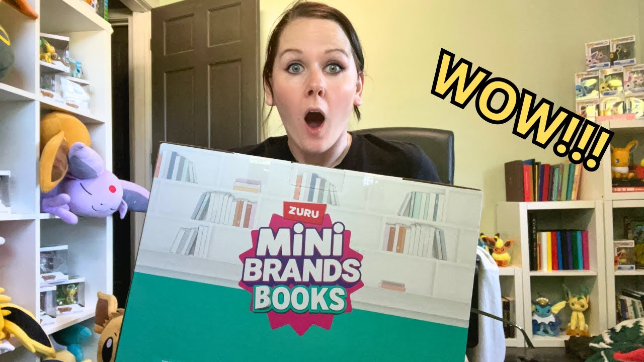 Mini Brand Books OPENING!!??!?