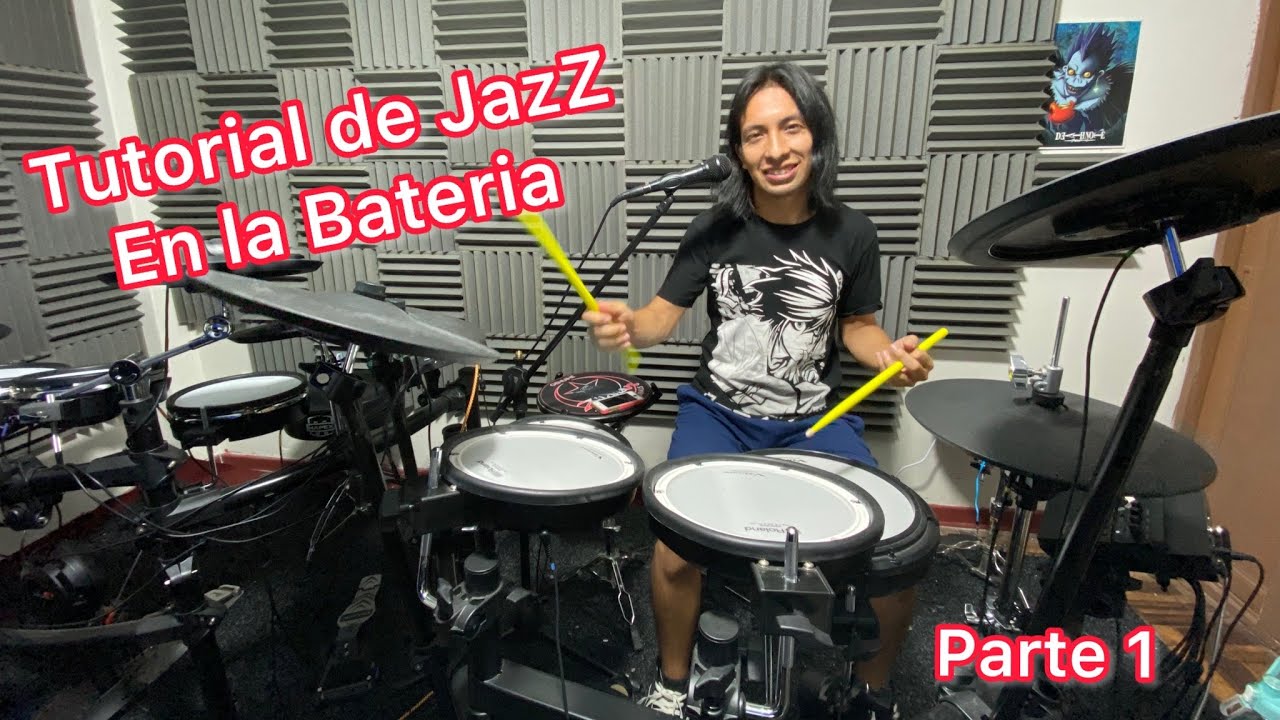 Tutorial de Jazz en la Bateria parte 1 - Ricardo Caldas