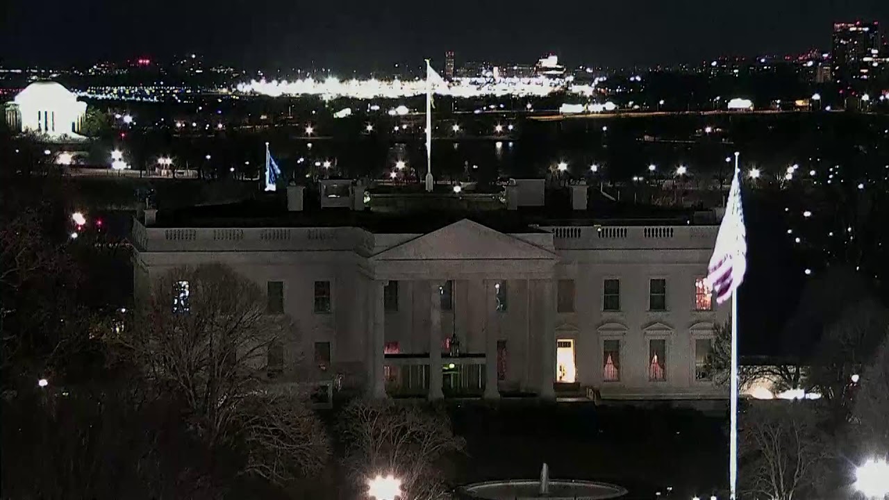 A view of the White House