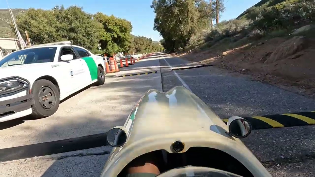 65mph Southern California downhill