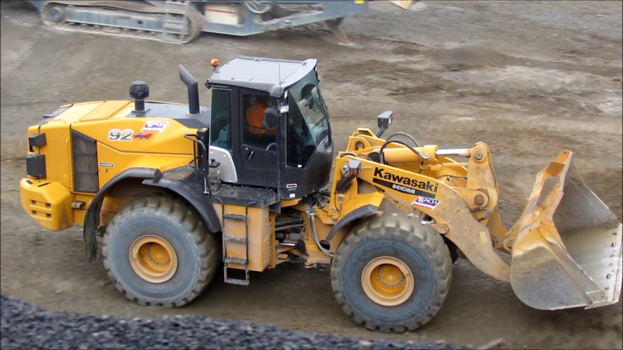 Kawasaki 92Z7 | Site Visit - HG Leach & Co (Tahuna Quarry)
