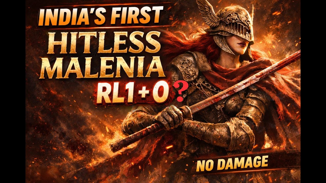 India's First Malenia RL1+0?? (NO DAMAGE, SOLO)