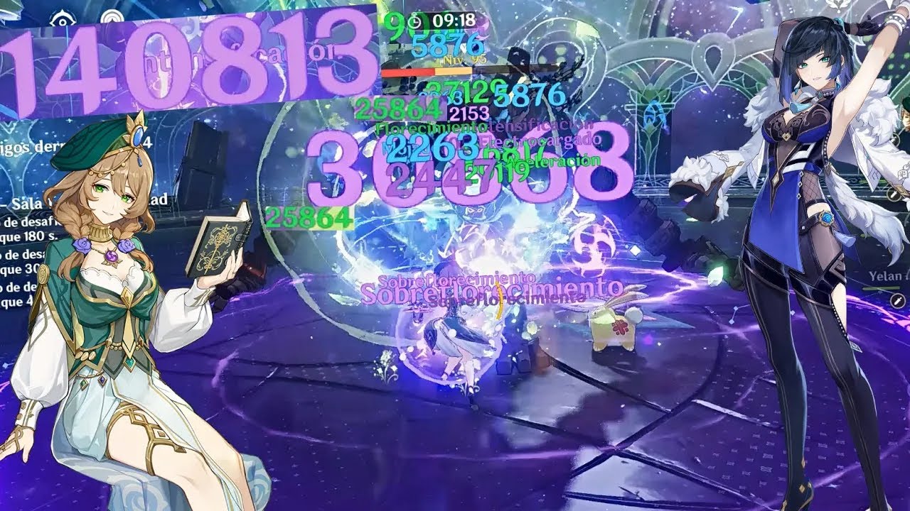 You pulled Yelan? Then, meet Aggrabloom Lisan! リサ【原神】