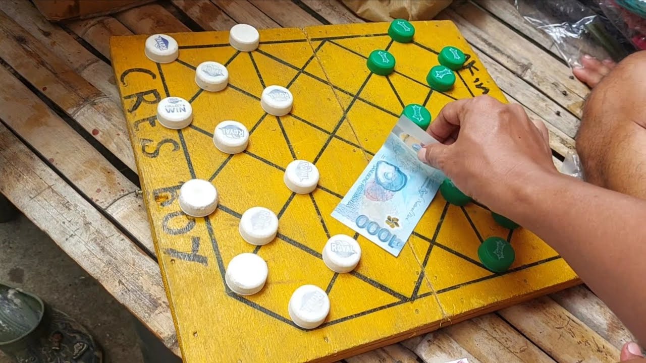 kumagat nga lumaki na ang pusta #boardgame #dama #sports