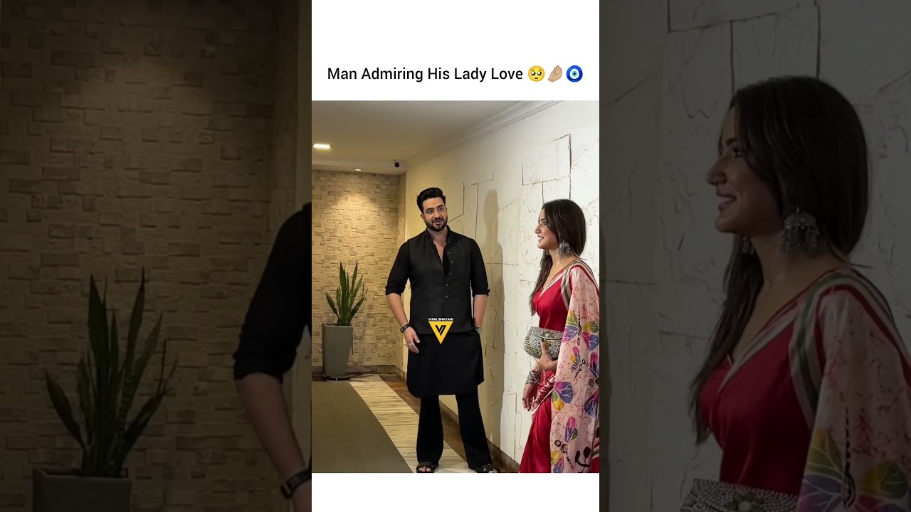 Just him Adoring His Laila 🥺🙈🧿. #jasly #jasminbhasin #alygoni #reels #bollywood #reelsvideo