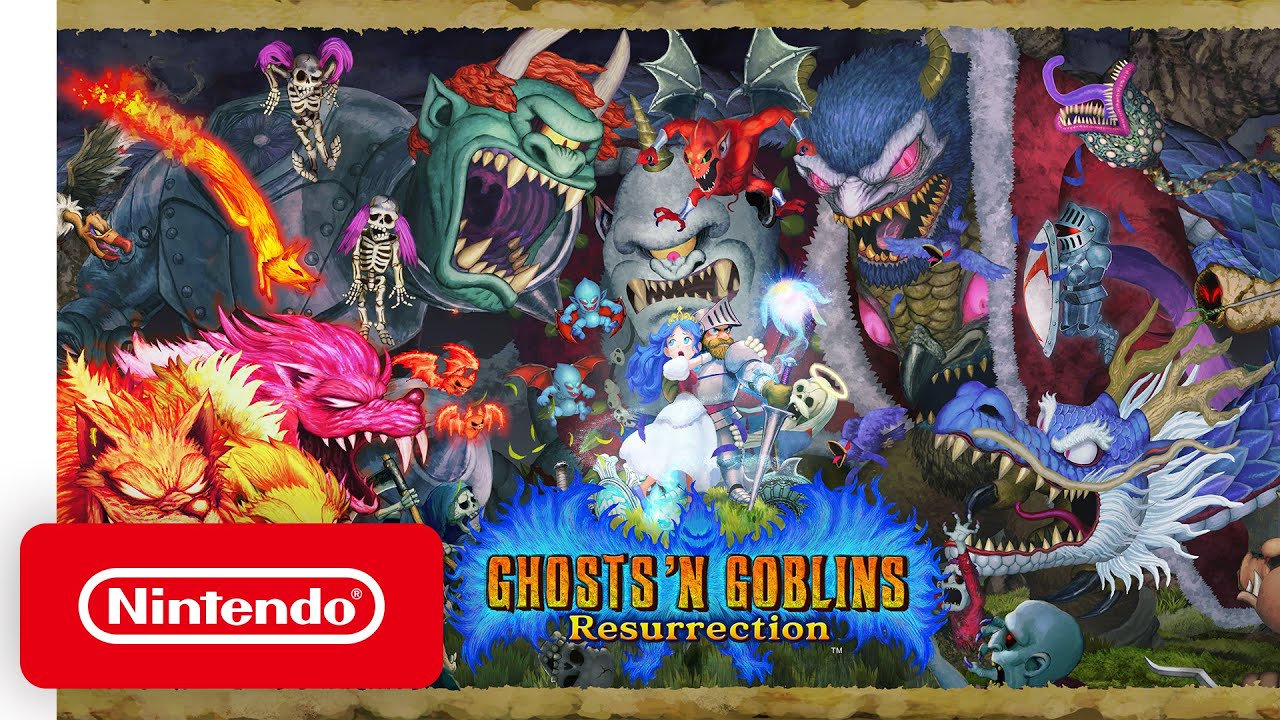 Ghosts &lsquo;n Goblins Resurrection &ndash; Announcement Trailer &ndash; Nintendo Switch