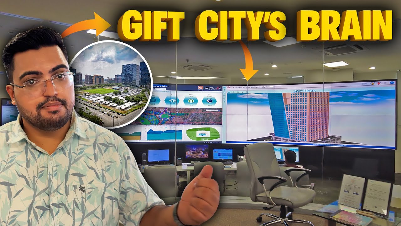 I Entered GIFT City’s Secret Control Room… and It Blew My Mind!