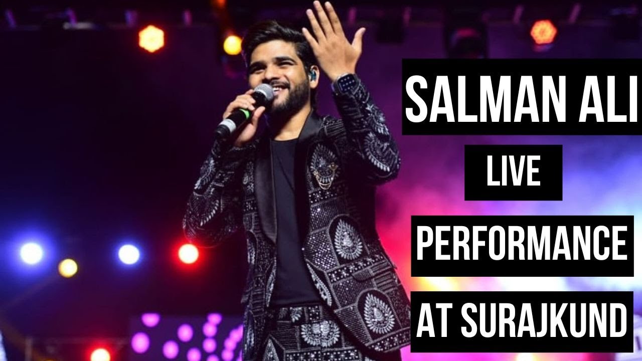 Salman Ali Live Performance at Surajkund Diwali Mela🔥Best Stage Show Ever💖