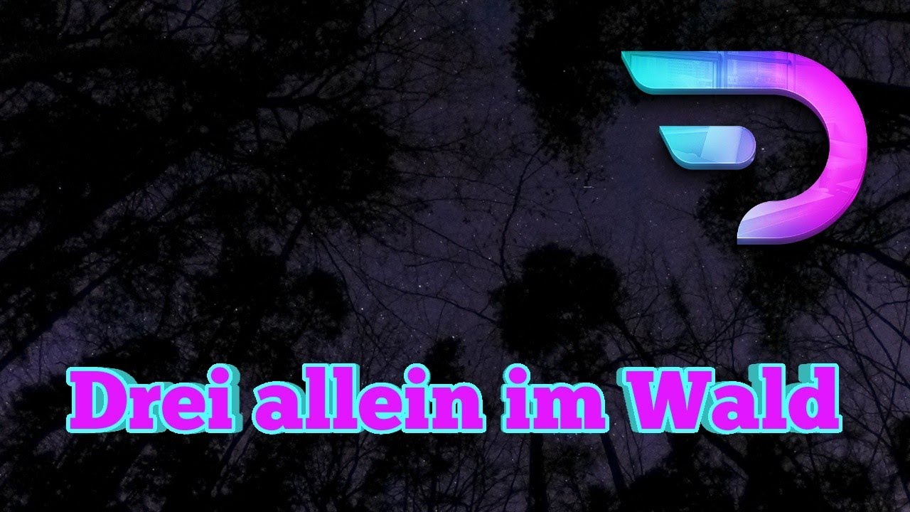 Drei allein im Wald | #bushcrafting #nature #outdoor