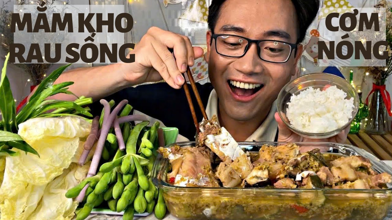 Thơm Banh Ph&ograve;ng T&ocirc; Mắm Kho Thịt Ba Rọi V&agrave; C&aacute; Si&ecirc;u B&eacute;o Chuẩn Miền T&acirc;y Ăn Hết Nồi Cơm V&agrave; Dĩa Rau Sống