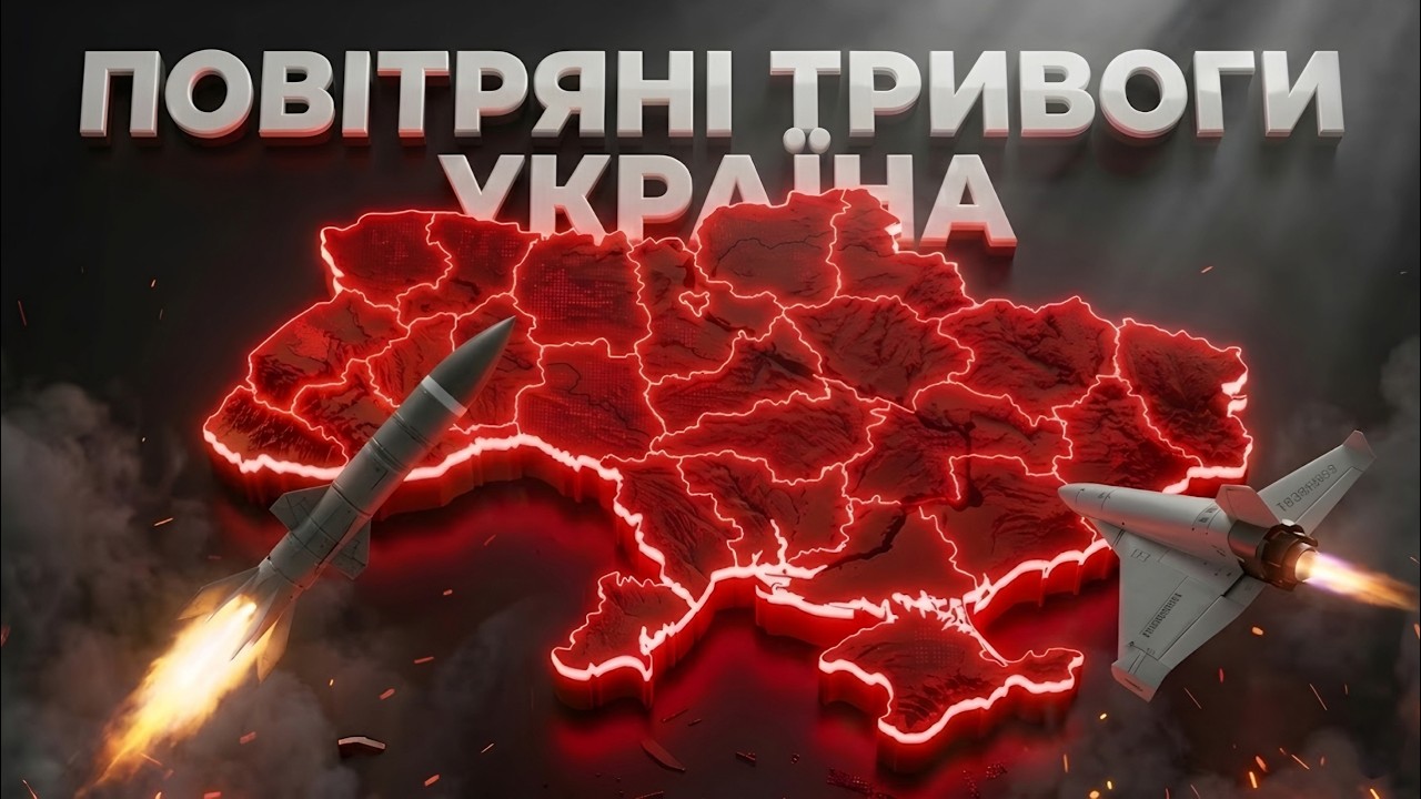 КАРТА ПОВІТРЯНИХ ТРИВОГ ОНЛАЙН