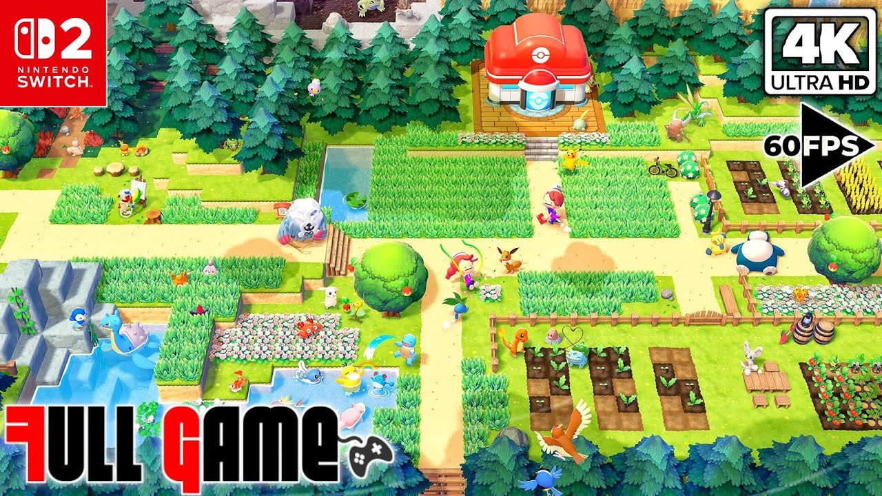 POKÉMON POKOPIA Gameplay Walkthrough (FULL GAME) | Nintendo Switch 2 | 4K 60FPS [NO COMMENTARY]