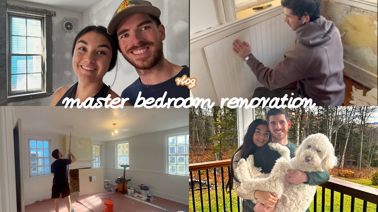 DIY a 200 year old historic master bedroom