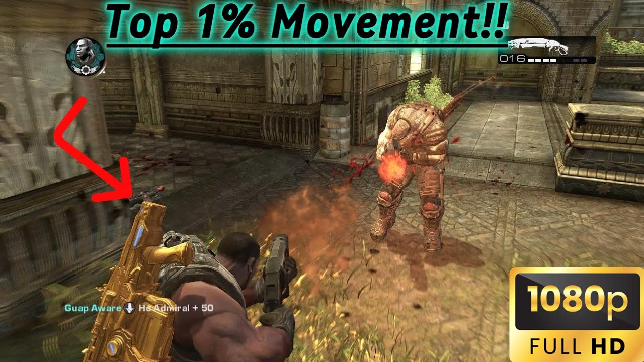 Gears of war 2: My Movement & Reaction Shots Are Top 1%...(insane Wingman Match)