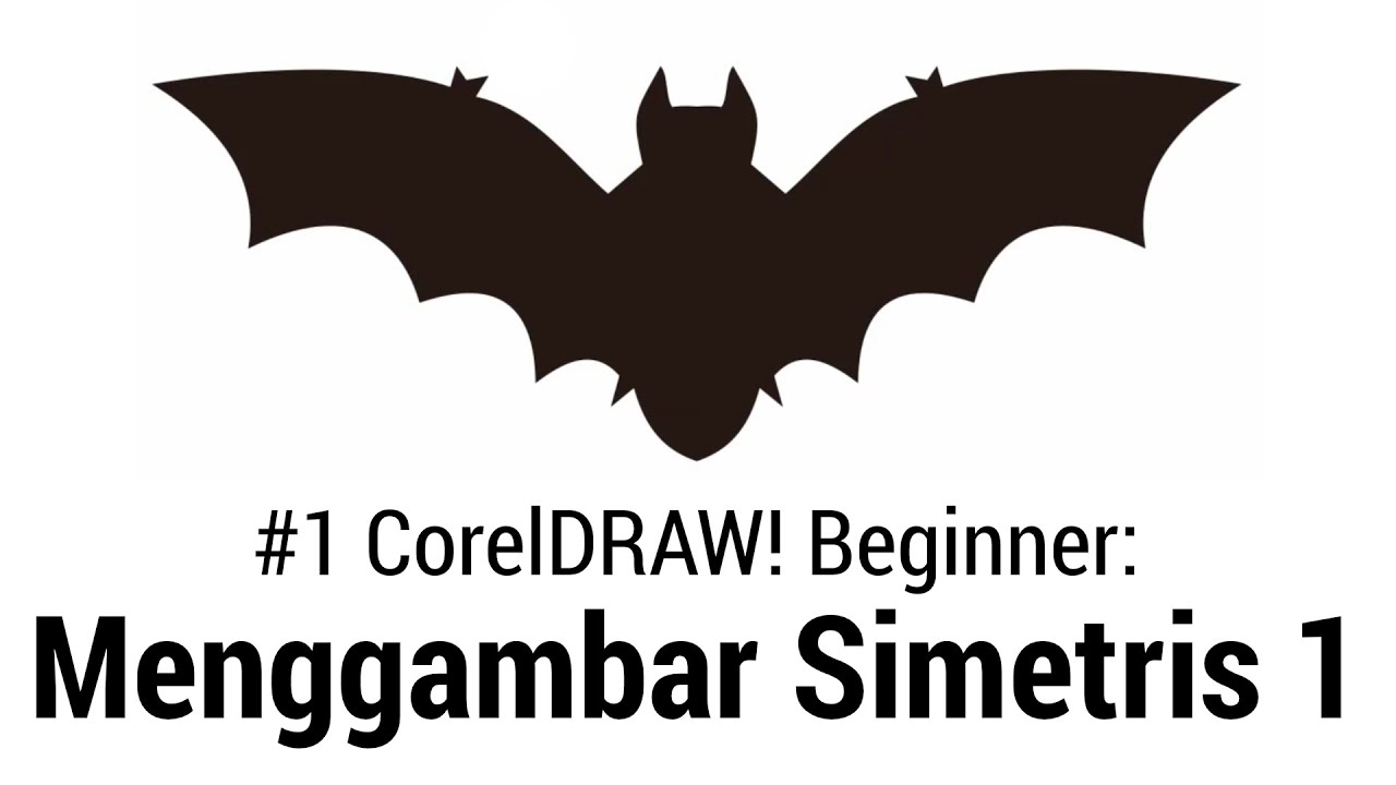 CorelDRAW for Beginner #01: Menggambar Bidang Simetris 1