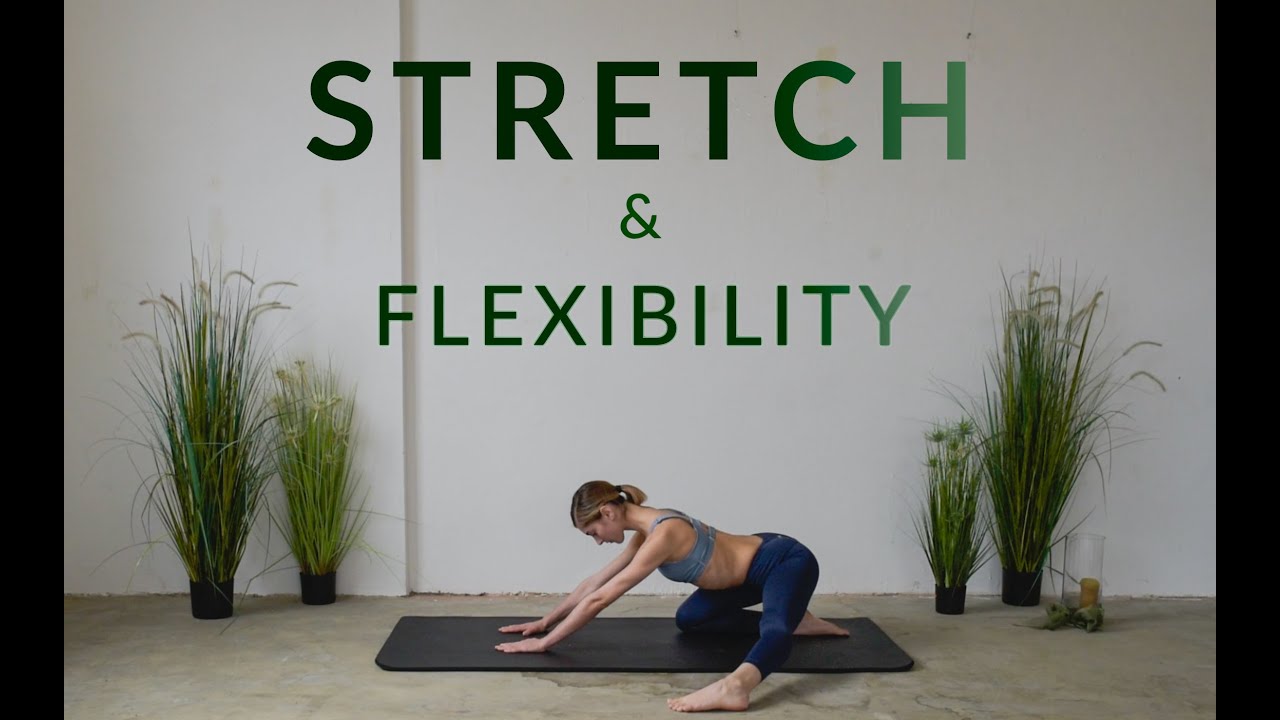 STRETCH&FLEXIBILITY FULL BODY FLOW | TOTAL BODY PILATES CLASS | Warm up&Cool down included (20 min)