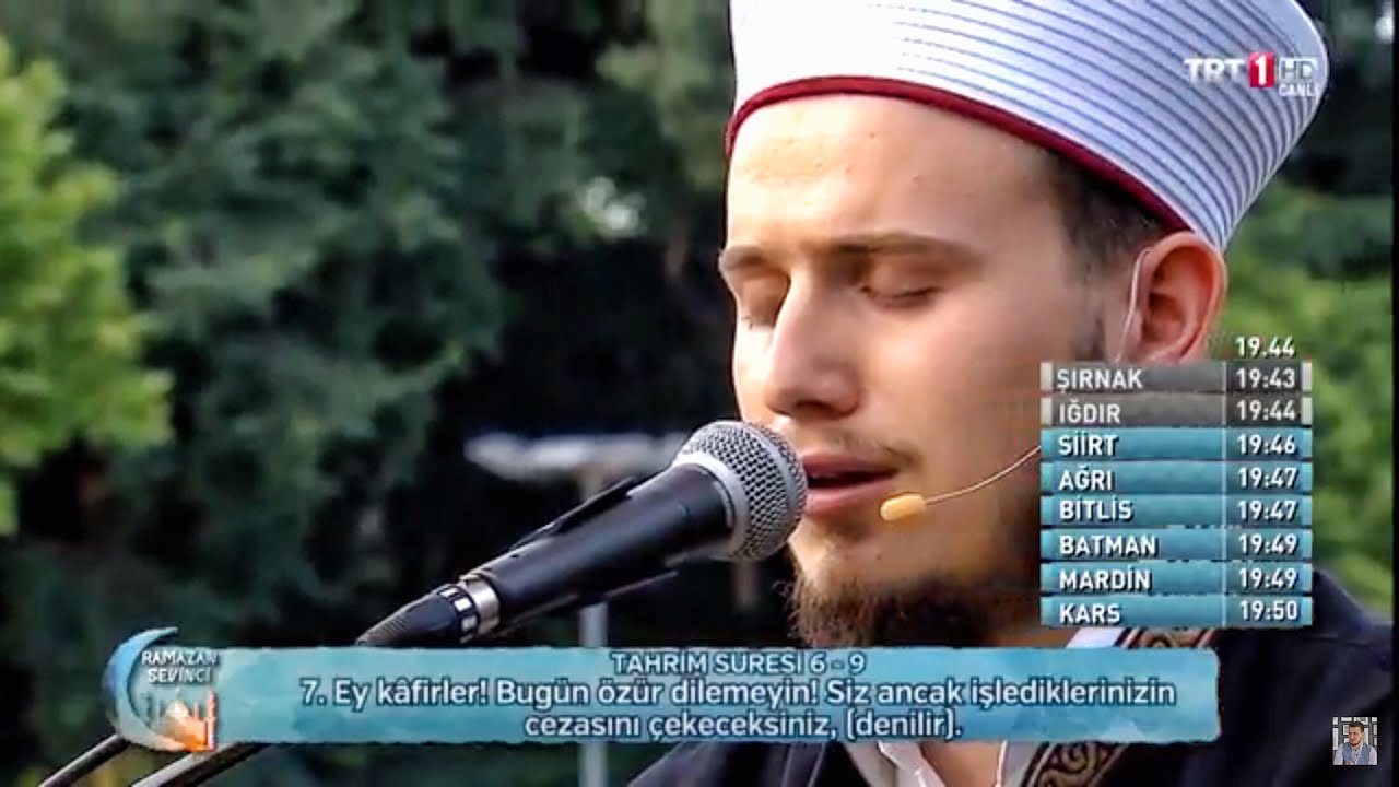 Osman Bostancı TRT İftar Sevinci Programı /Ramazan Sevinci (Kuran Tilaveti)